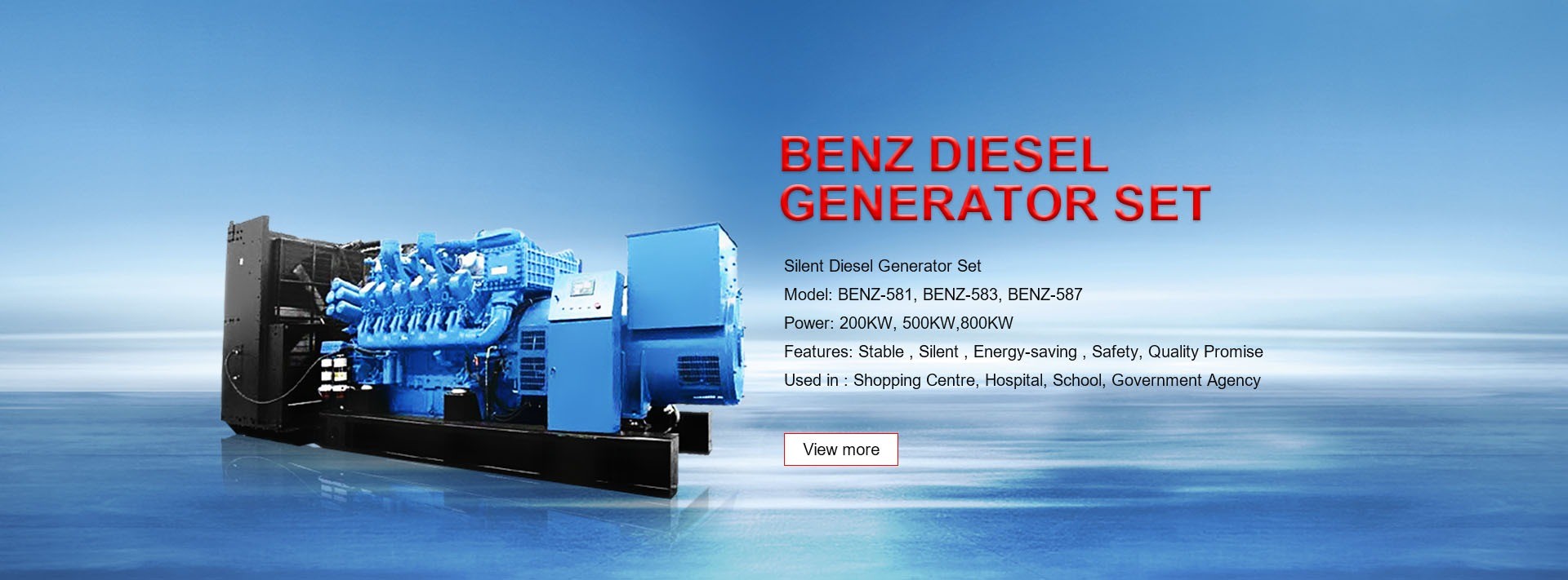 quality Cummins Diesel Generator Sets factory