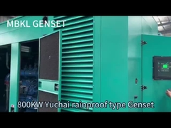 YC12VC2510-D31 1600KW Yuchai Diesel Generator Set silent type