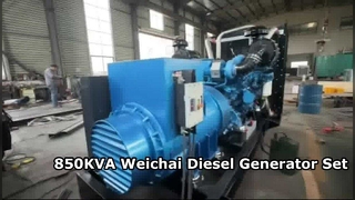 Volume Discounts on 850KVA Weichai Open Type Generators | Direct from Factory