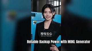 Reliable Backup Power with MBKL Generator