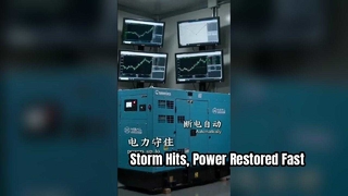 Extreme Weather Power Failure | MBKL POWER Backup Generator Restores Critical Meteorological Station