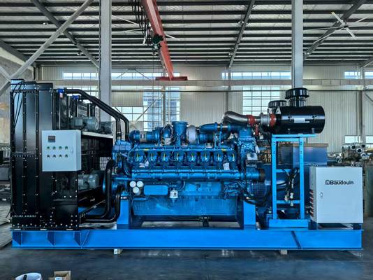 Good price Weichai GAS Engine 16M33D1280NG10  Open/Silent Diesel Generator Set 1000KW/1250KVA Power solution power generators online