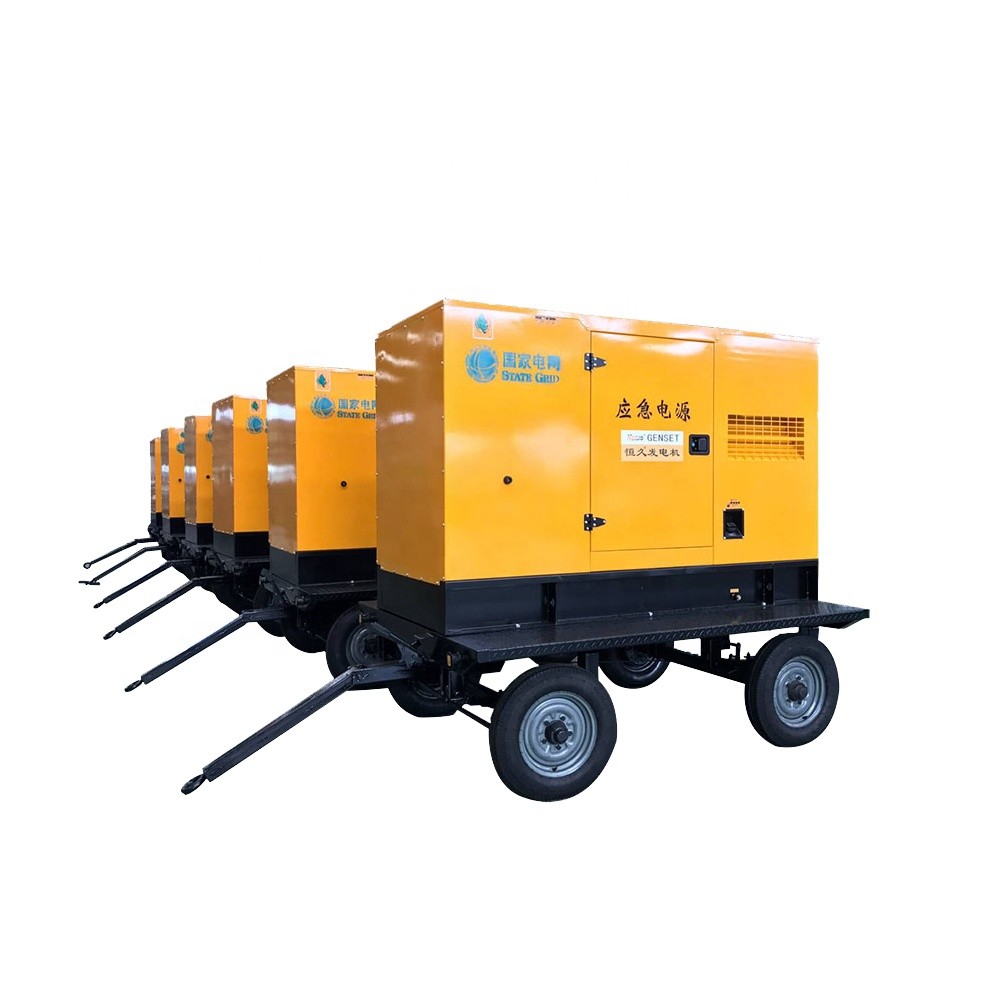 QSZ13-G2 3 Phase 360KW 450KVA Trailer Diesel Generator set
