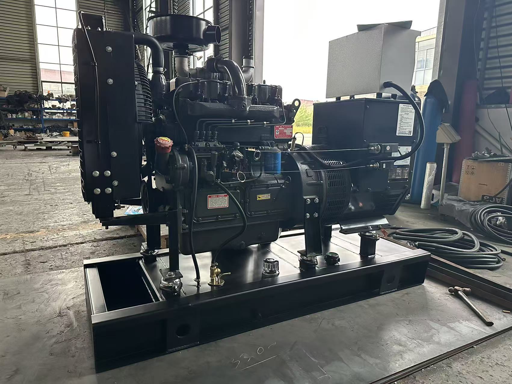 Generator Speed Set 50KVA Open Diesel Generator Set with ISO Certification