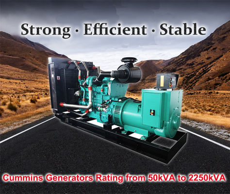 Small Water Cooled 110KW 137.5KVA 6 Cylinder  Diesel Generator set