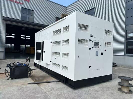 1000kW Acoustic Enclosure Diesel Generator for Factories, Data Centers & Hospitals